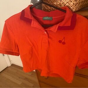 Benetton crop top